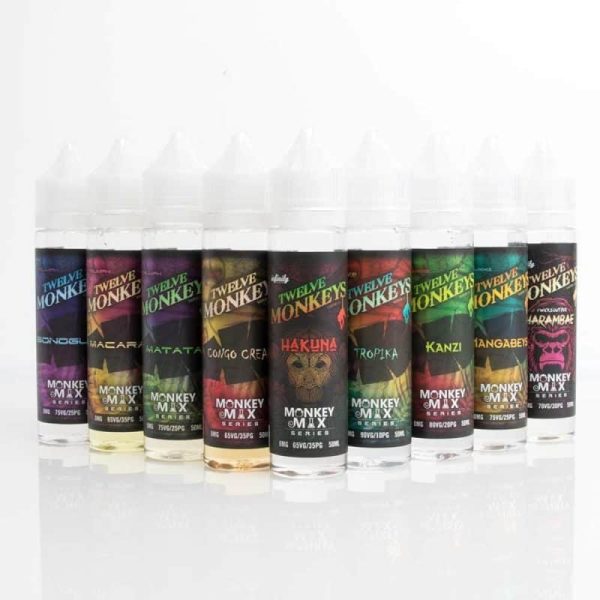 Twelve Monkeys E-liquid 50ml Short Fills UK - Image 2