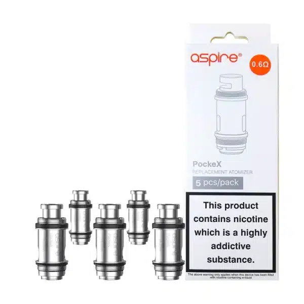 Aspire SS316 Coils for PockeX AIO Starter Kit - Image 2
