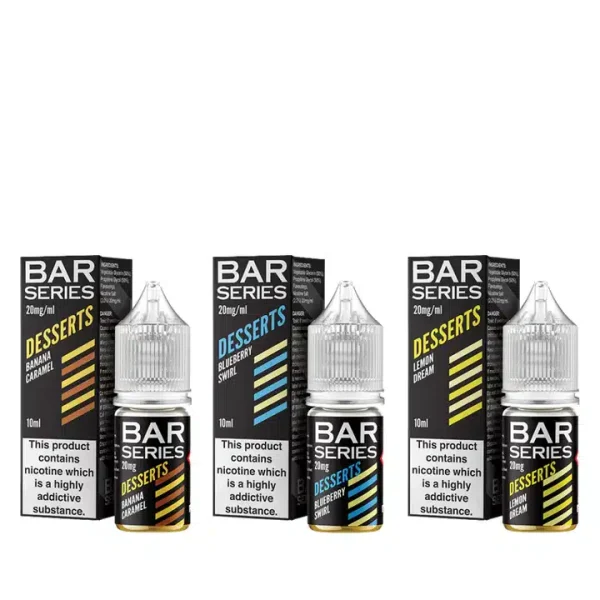 Bar Series Desserts Nic Salts