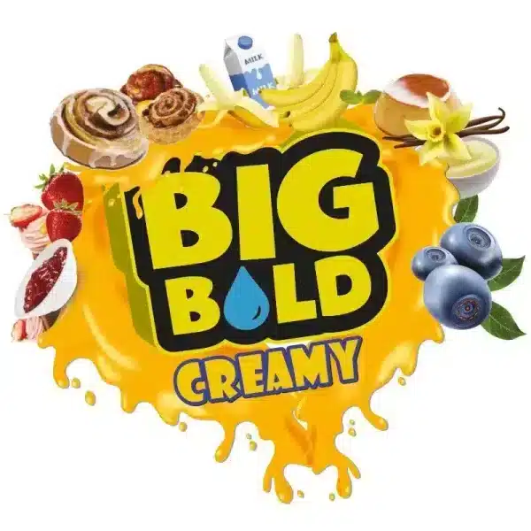 Big Bold Creamy eLiquid Range 100ml - Image 6
