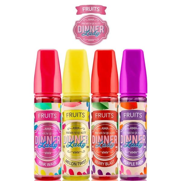Dinner Lady Fruits eLiquid Range