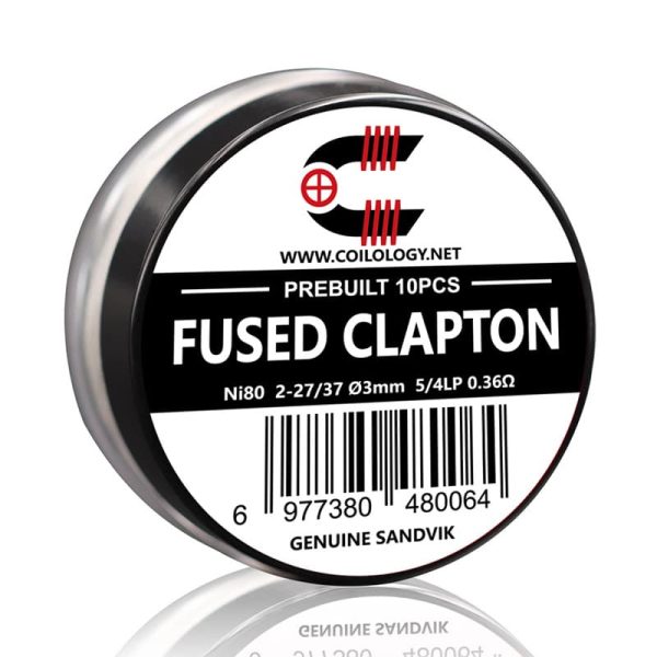 Coilology Prebuilt Sandvik Fused Clapton Coils - Image 2