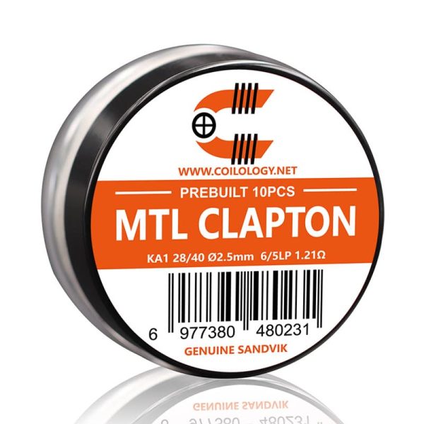 Coilology Prebuilt Sandvik MTL Clapton Coils