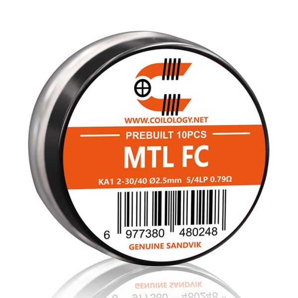 Coilology Prebuilt Sandvik MTL Fused Clapton Coils - Image 2