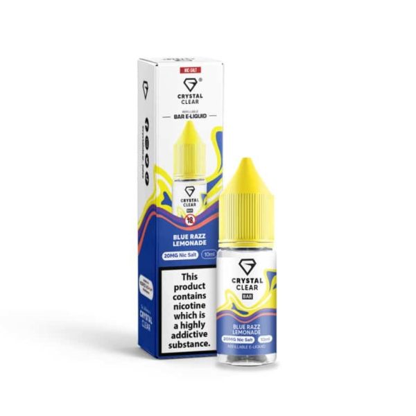 Crystal Clear Nic Salts 10ml - Image 2