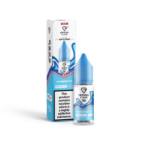 Crystal Clear Nic Salts 10ml - Image 4