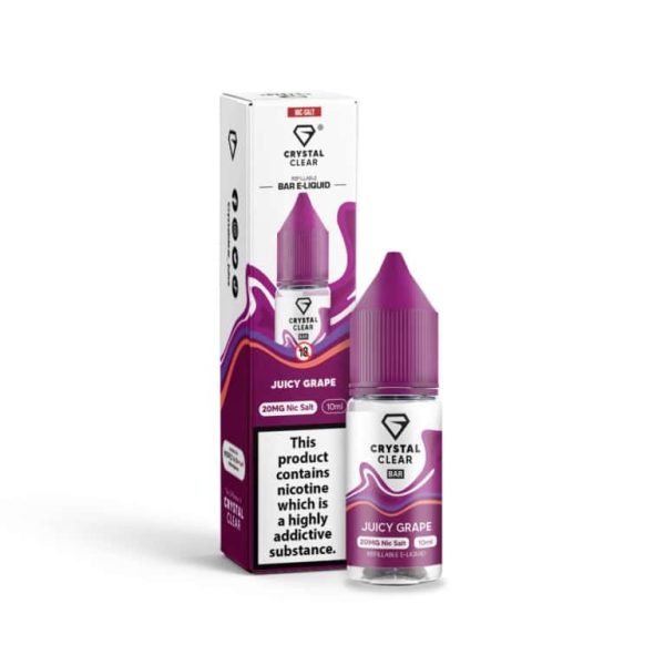 Crystal Clear Nic Salts 10ml - Image 9