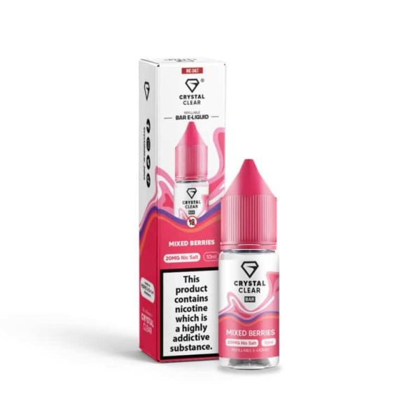 Crystal Clear Nic Salts 10ml - Image 12