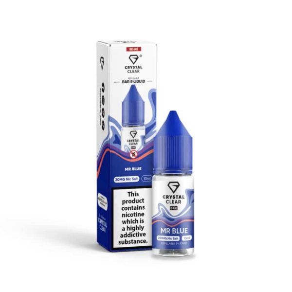 Crystal Clear Nic Salts 10ml - Image 13