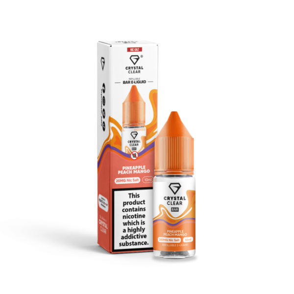 Crystal Clear Nic Salts 10ml - Image 15