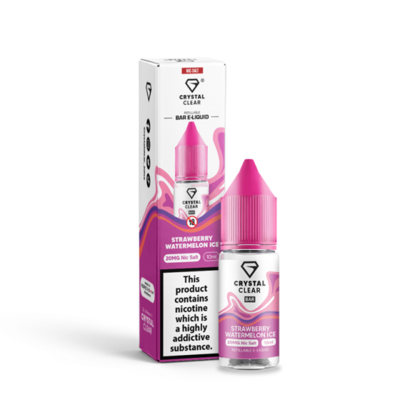 Crystal Clear Nic Salts 10ml - Image 19