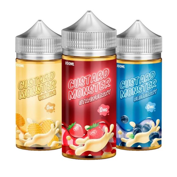 Custard Monster eLiquid Range 100ml