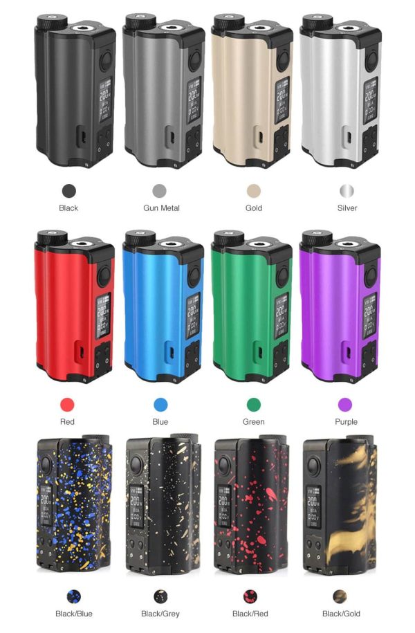 Dovpo Topside Dual 200W Squonk Box Mod (V3) (Upgraded) - Image 2