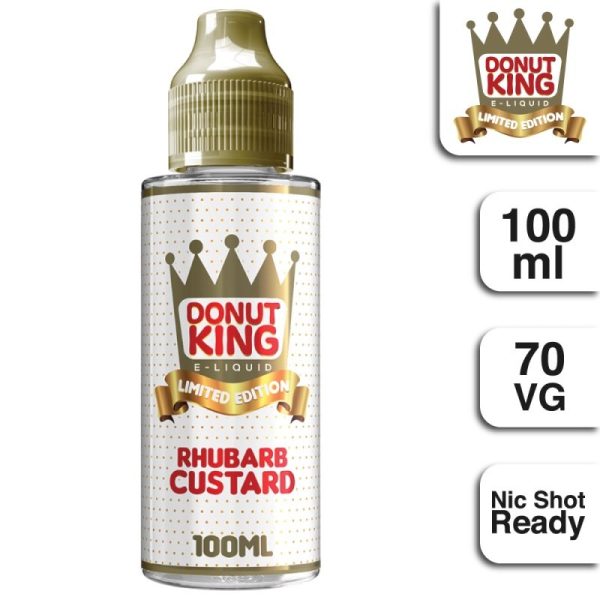 Donut King Limited Edition E-Liquid 100ml - Image 6
