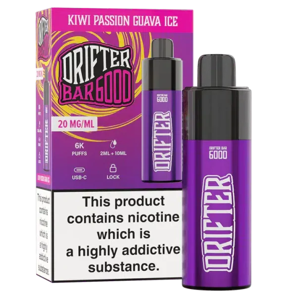 Drifter Bar 6000 Disposable Vape Kit - Image 5
