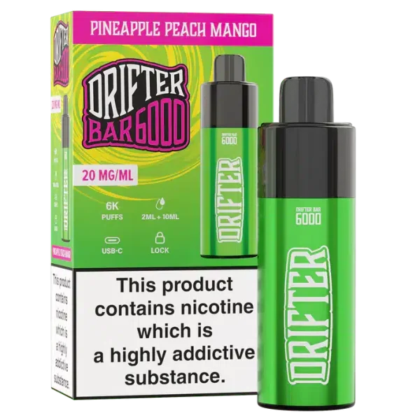 Drifter Bar 6000 Disposable Vape Kit - Image 8