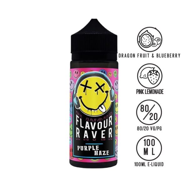 Flavour Raver eLiquid Range 100ml - Image 4