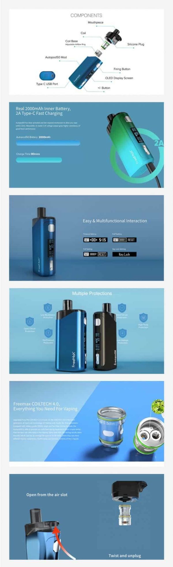 Freemax AutoPod50 Kit UK - Image 4