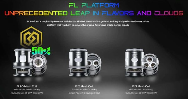 Freemax FL Mesh Replacement Coils - Image 5