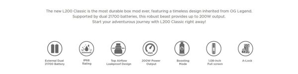 Geekvape L200 Classic Kit with Z Max Tank - Image 9