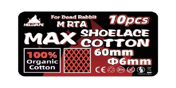 Hellvape Dead Rabbit M RTA Max Shoelace Cotton - Image 2