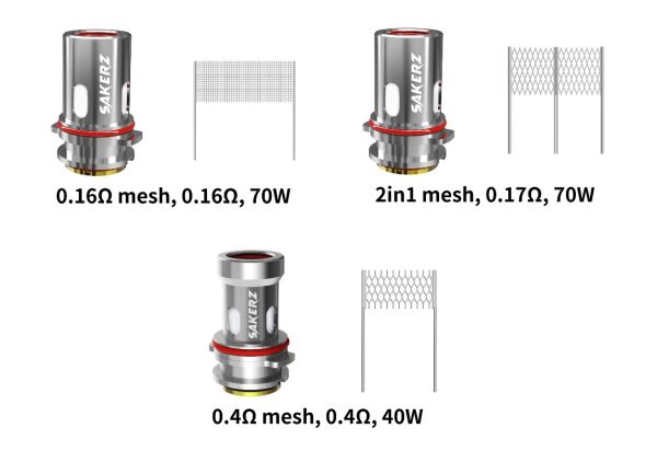 Sakerz Tank Replacement Coils by HorizonTech - Image 4