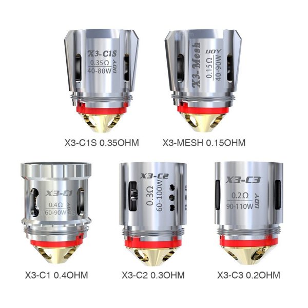 iJoy X3 Series Coils