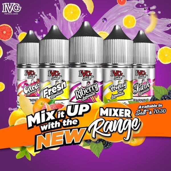 IVG Mixer Range Nic Salt UK