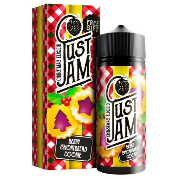 Just Jam Berry Shortbread Cookie E-liquid 100mls - Image 2