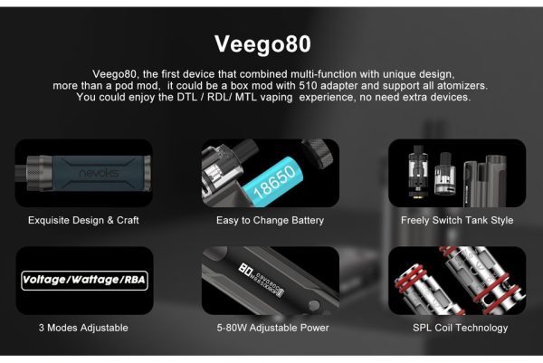 Nevoks Veego 80 Pod Kit - Image 3