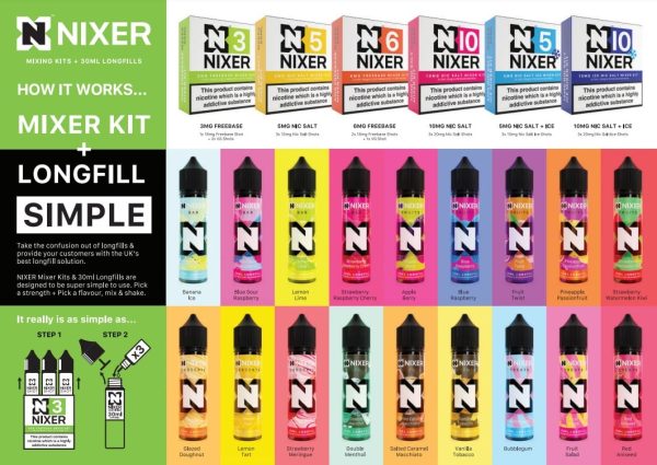 Nixer Longfill E-liquid 30ml - Image 22