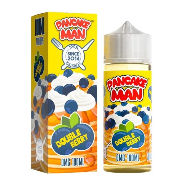Pancake Man E-liquid 100ml Shortfill - Image 3