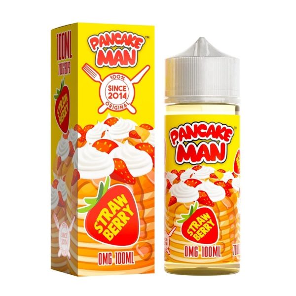 Pancake Man E-liquid 100ml Shortfill - Image 4