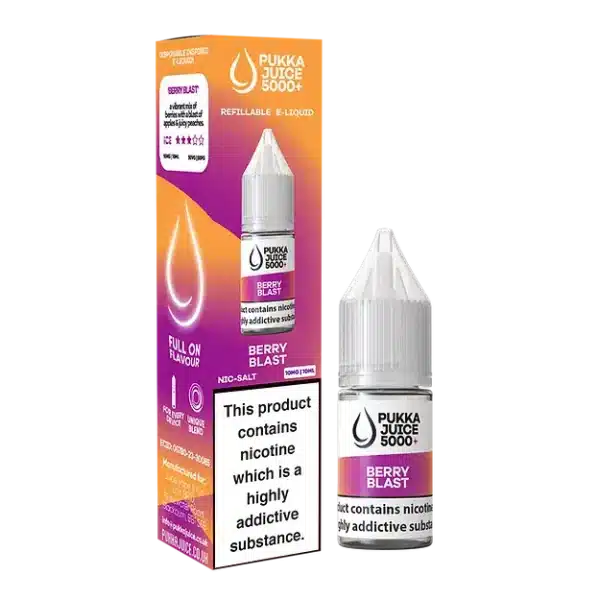 Pukka Juice 5000+ Nic Salts