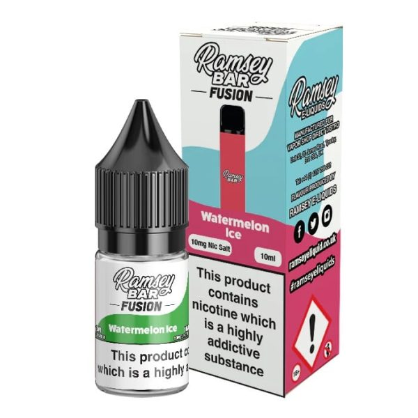 Ramsey Bar Fusion Nic Salt 10ml - Image 10