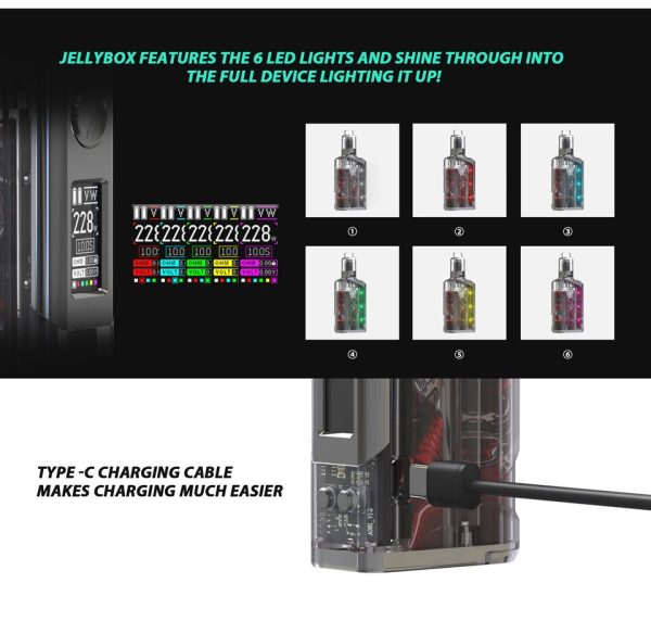 Rincoe Jellybox 228W Box Kit - Image 2