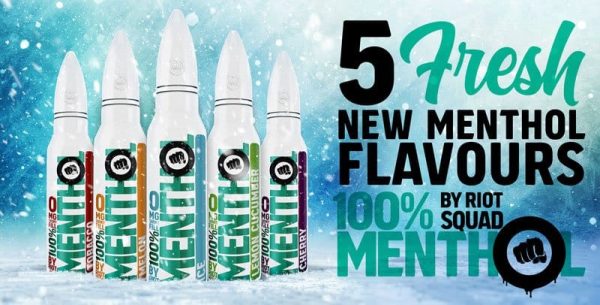 Riot Squad Menthol eLiquid Range - Image 2