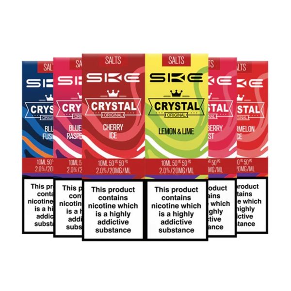 SKE Crystal Original Nic Salts 10ml V1 & V2