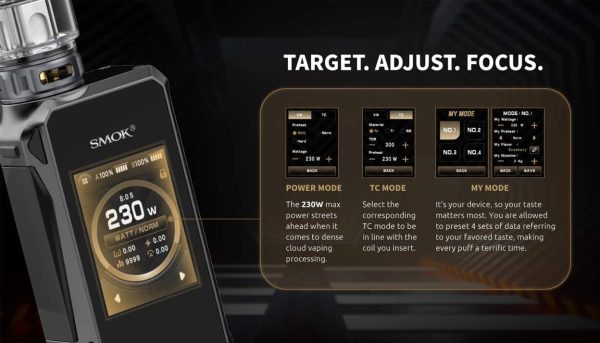 SMOK G-Priv 4 Kit with TFV18 Mini Tank - Image 9