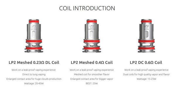 SMOK LP2 Coils for SMOK RPM 4 Kit - Image 2
