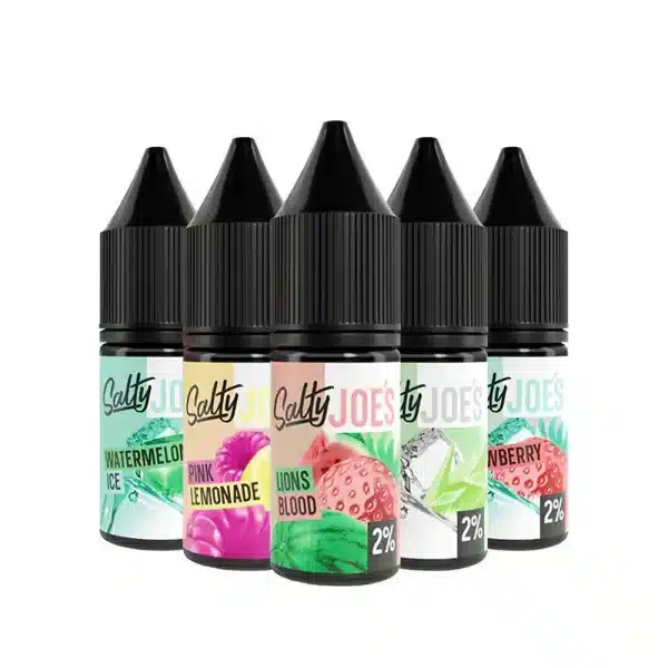 Salty Joe's Bar Refill Nic Salts 10ml