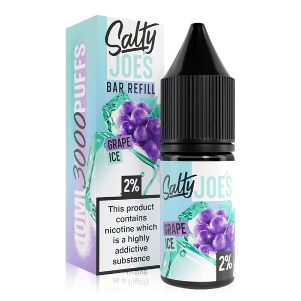 Salty Joe's Bar Refill Nic Salts 10ml - Image 7