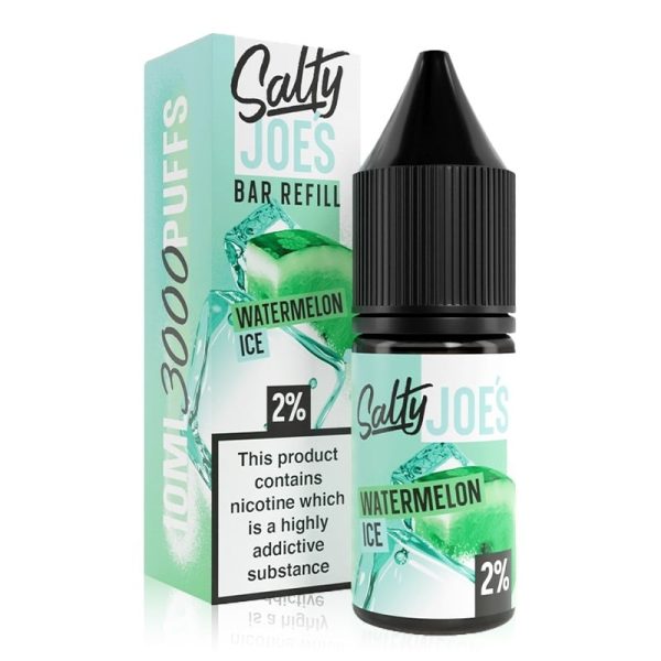 Salty Joe's Bar Refill Nic Salts 10ml - Image 13