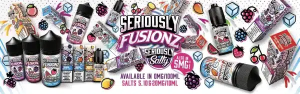 Seriously Fusionz Nic Salts 10ml by Doozy - Image 8