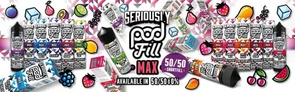 Seriously Pod Fill MAX 50/50 E-liquid by Doozy - Image 12