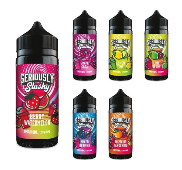Seriously Slushy eLiquid Shortfills by Doozy Vape Co. 100ml