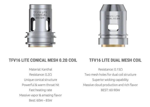 Smok TFV16 Lite Mesh Coils 3pcs - Image 2