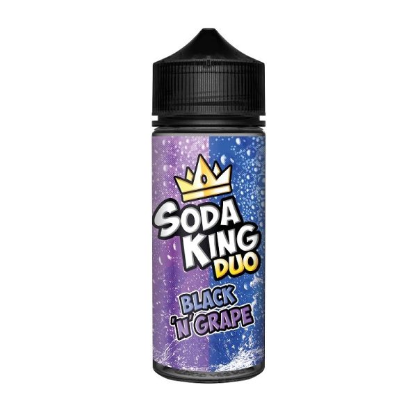 Soda King Duo Black 'N' Grape 100mls