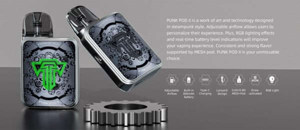 Teslacigs Punk Pod II Pod Kit - Image 9