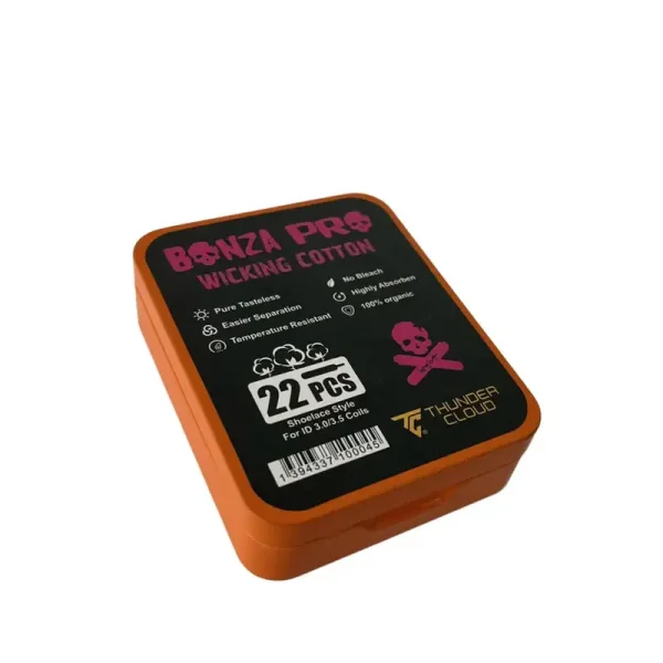 Thunder Cloud X Vaping Bogan Bonza Pro Shoelace Cotton